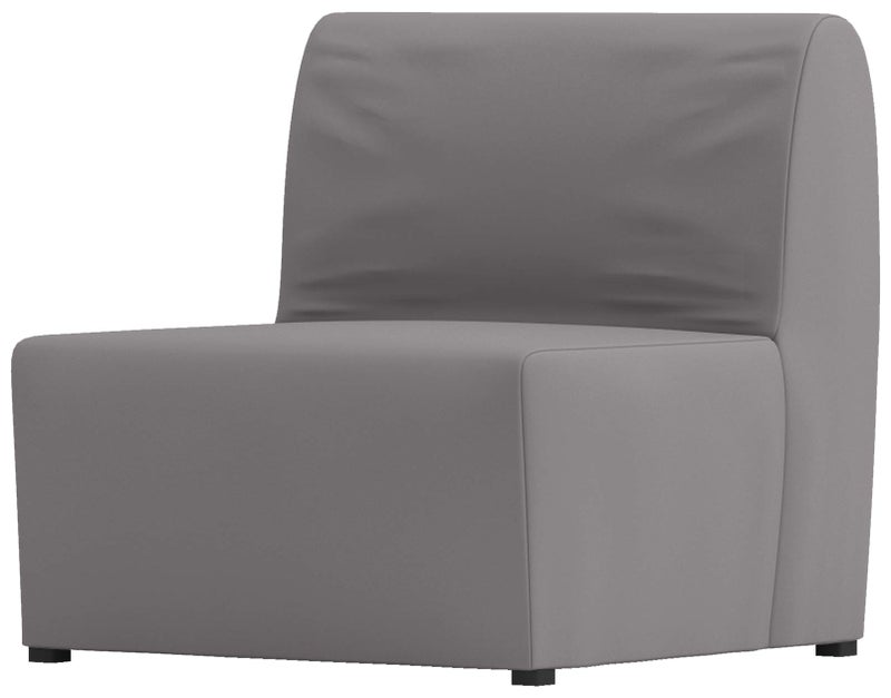 Sofa Renewal The Dense Cotton Lycksele Chair Bed Sofa Replacement is Custom Made for IKEA Lycksele Single Sleeper Or Futon. A Lycksele Slipcover Replacement (Light Gray) - Image 1